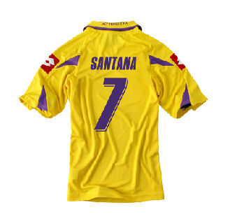 2010-11 Fiorentina Lotto 3rd Shirt (Santana 7)
