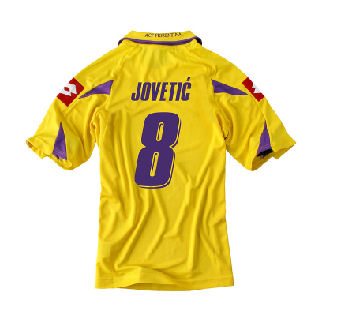 2010-11 Fiorentina Lotto 3rd Shirt (Jovetic 8)
