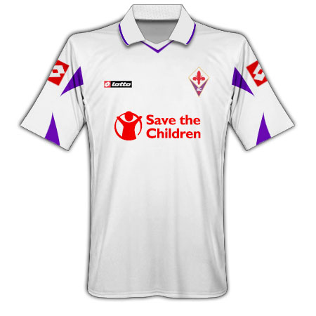2010-11 Fiorentina Save The Children Away Shirt
