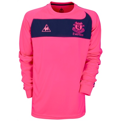 2010-11 Everton Long Sleeve Away Shirt (Kids)