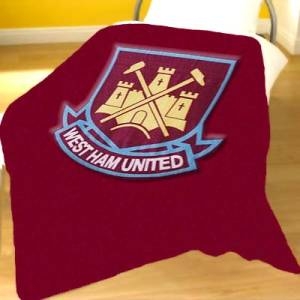 West Ham FC Fleece Blanket