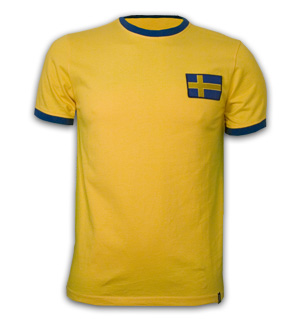 Sweden 1970's Short Sleeve Retro Shirt 100% cotton
