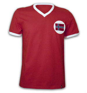 Norway 1970's Short Sleeve Retro Shirt 100% cotton