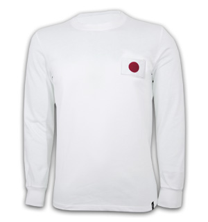 Japan Away 1970's Long Sleeve Retro Shirt 100% cotton