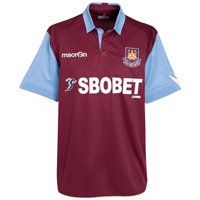 2010-11 West Ham United Home Football Shirt (Keane 34)