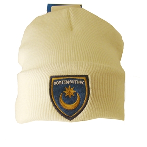Portsmouth FC Basic Cuff Knit (54cm) - White