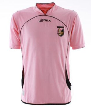 2010-11 Palermo Home Legea Football Shirt