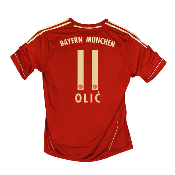 2011-12 Bayern Munich Home Shirt (Olic 11)