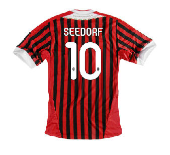 2011-12 AC Milan Home Shirt (Seedorf 10)
