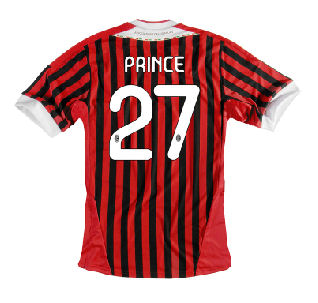 2011-12 AC Milan Home Shirt (Prince 27)