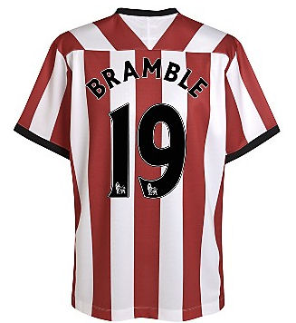 2011-12 Sunderland Umbro Home Shirt (Bramble 19)