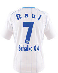 2011-12 Schalke Adidas Away Shirt (Raul 7)