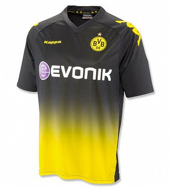 2011-12 Borussia Dortmund Kappa Away Football Shirt