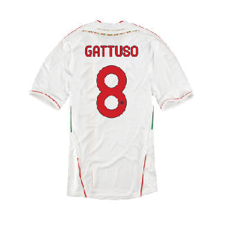 2011-12 AC Milan Away Shirt (Gattuso 8)