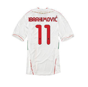 2011-12 AC Milan Away Shirt (Ibrahimovic 11)