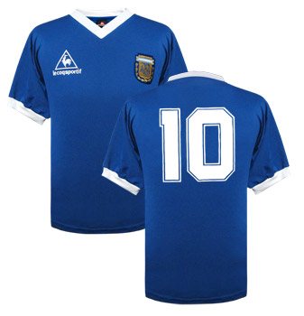 Argentina 1986 WC away shirt