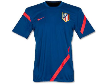 2011-12 Athletico Madrid Nike Training Shirt (Blue)