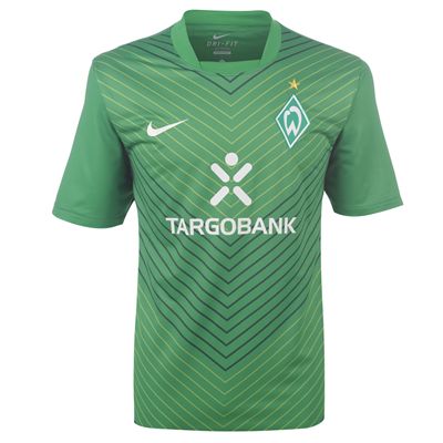 2011-12 Werder Bremen Nike Home Football Shirt