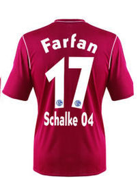 2011-12 Schalke Adidas 3rd Shirt (Farfan 17)