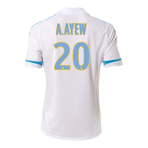 2011-12 Marseille Home Shirt (A.Ayew 20)
