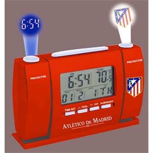 Athletico Madrid Digital Clock Projector