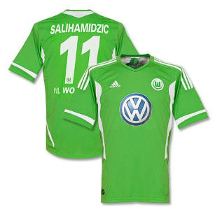2011-12 Wolfsburg Adidas Home Shirt (Salihamidzic 11)