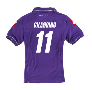 2011-12 Fiorentina Lotto Home Shirt (Gilardino 11)