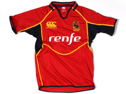Canterbury Spain Rugby World Cup Shirt 2011