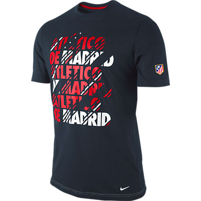 2011-12 Athletico Madrid Nike Core Tee (Black)