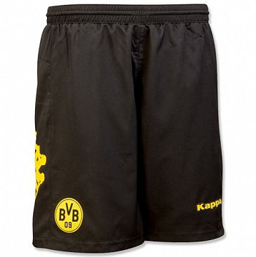2011-12 Borussia Dortmund Home Kappa Football Shorts