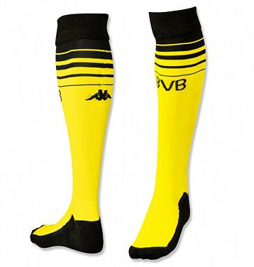 2011-12 Borussia Dortmund Home Kappa Football Socks