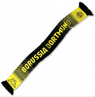 2011-12 Borussia Dortmund Kappa Scarf (Black)
