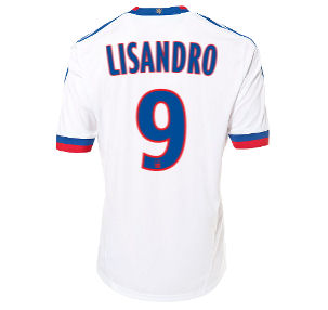 2011-12 Olympique Lyon Home Shirt (Lisandro 9)