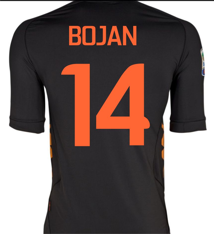 2011-12 Roma Kappa 3rd Shirt (Bojan 14)