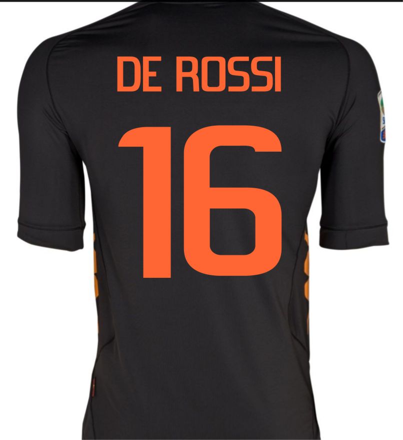 2011-12 Roma Kappa 3rd Shirt (De Rossi 16)
