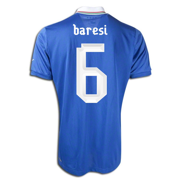 2012-13 Italy Home Shirt (Baresi 6)