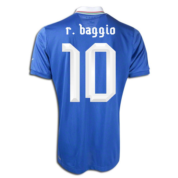 2012-13 Italy Home Shirt (R.Baggio 10)
