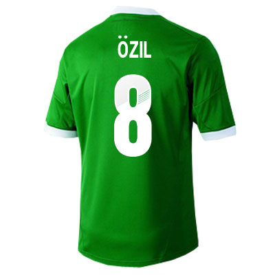2012-13 Germany Euro 2012 Away (Ozil 8)