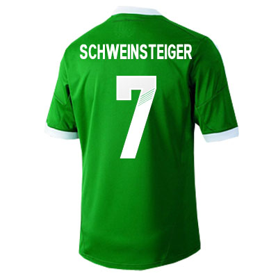2012-13 Germany Euro 2012 Away (Schweinsteiger 7)