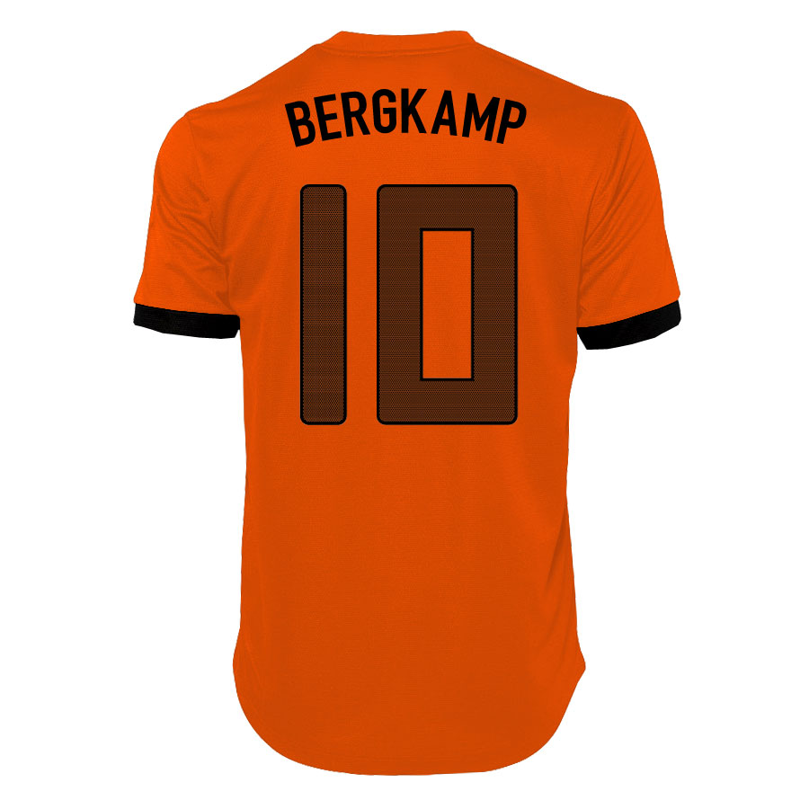 2012-13 Holland Nike Home Shirt (Bergkamp 10)