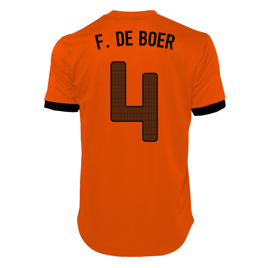 2012-13 Holland Nike Home Shirt (De Boer 4)