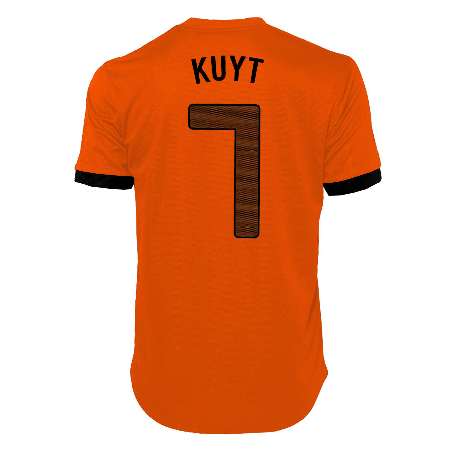 2012-13 Holland Nike Home Shirt (Kuyt 7)