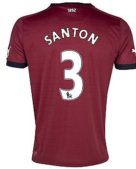 2012-13 Newcastle Puma Away Shirt (Santon 3)