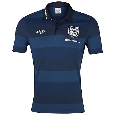 2012-13 England Umbro Media Polo Shirt (Navy)