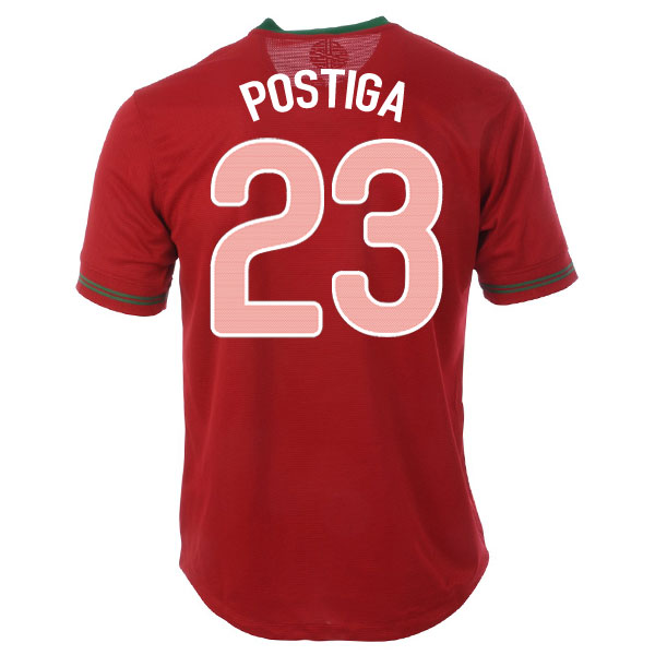 2012-13 Portugal Home Shirt (Postiga 23)