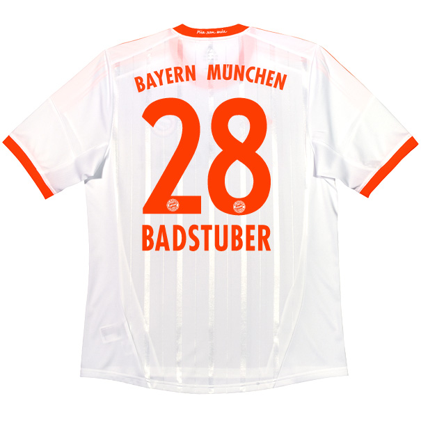 2012-13 Bayern Munich Away Shirt (Badstuber 28)