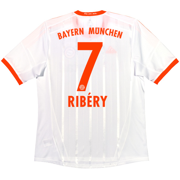 2012-13 Bayern Munich Away Shirt (Ribery 7)