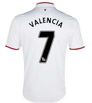 2012-13 Man Utd Nike Away Shirt (Valencia 7)