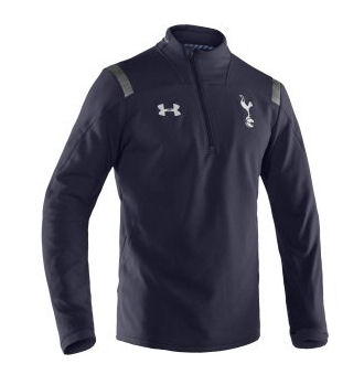 2012-13 Tottenham Half Zip Training Top (Navy) - Kids