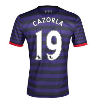 2012-13 Arsenal Nike Away Shirt (Cazorla 19)